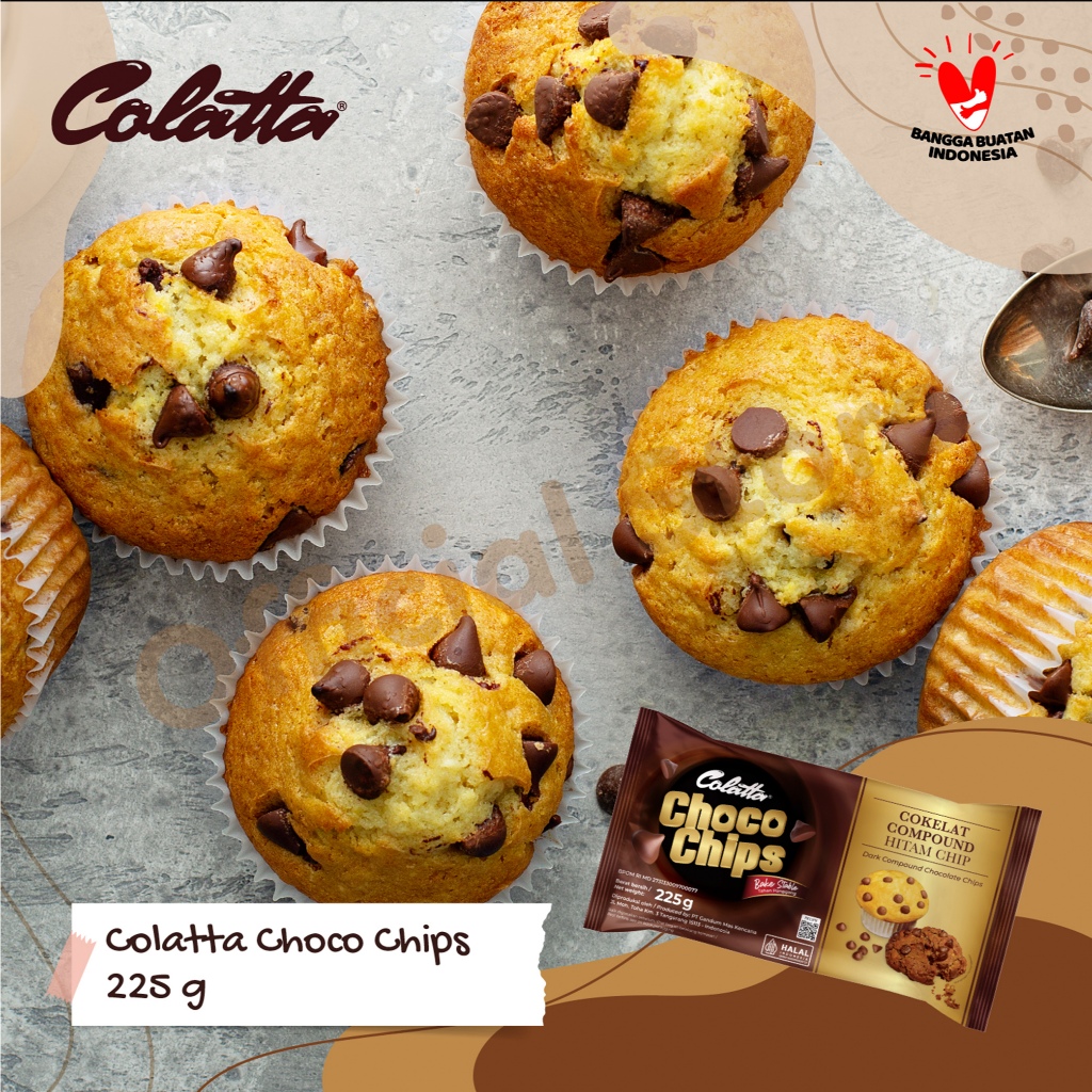 Jual COLATTA CHOCO CHIPS POUCH 225gr | Shopee Indonesia