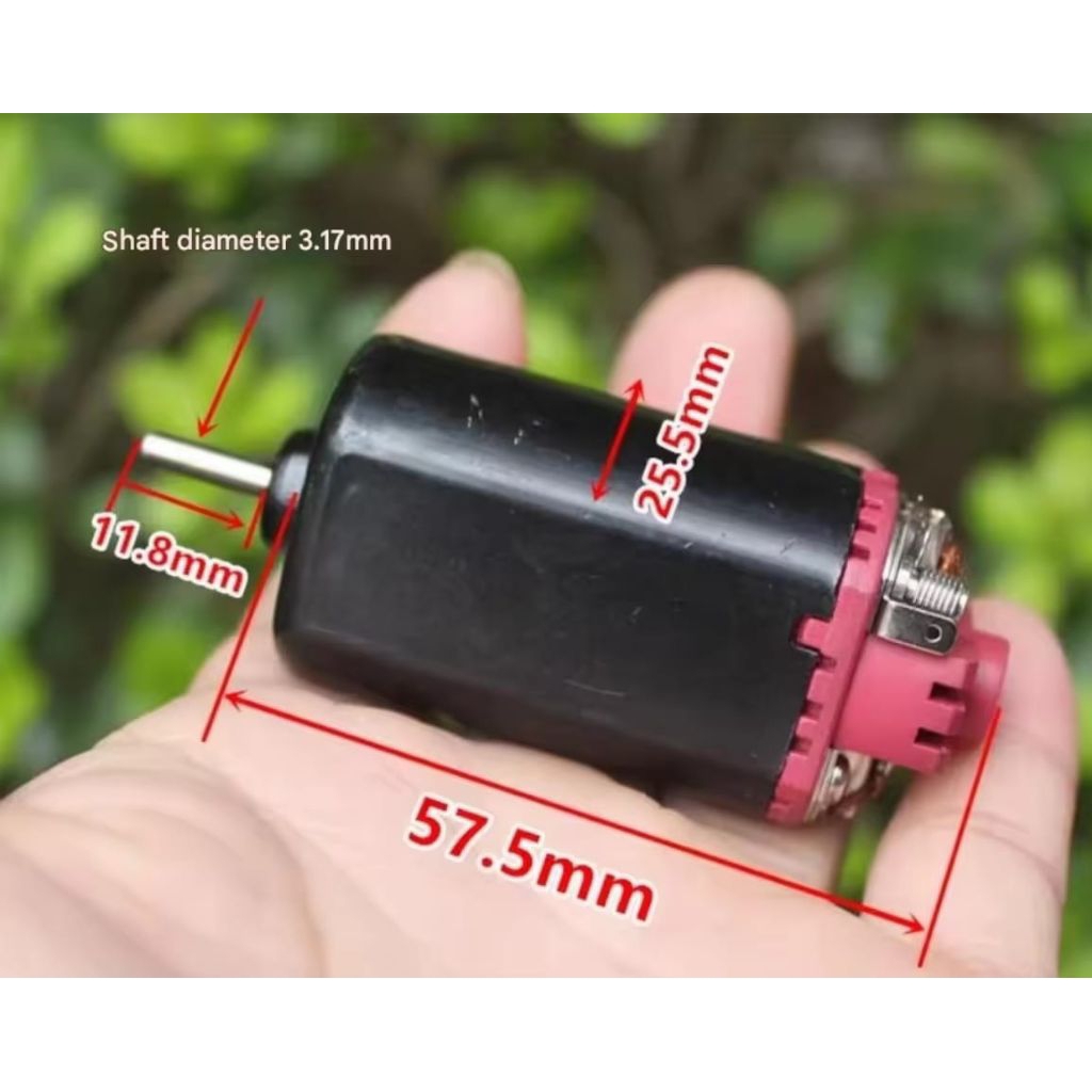 Jual Dinamo DC Motor RS-480 RS 480 DC 7.4V High RPM Speed High Torque ...