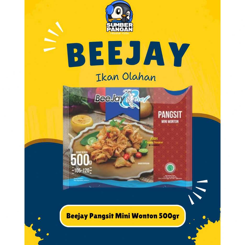 Jual Beejay Pangsit Mini Woton 500gr | Shopee Indonesia
