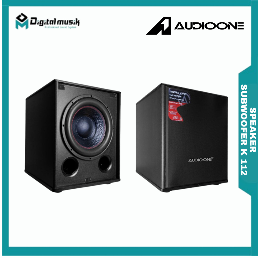 Jual AUDIO ONE Subwoofer Tipe K 112 Varian Aktif Speaker 12 Inch Sound ...