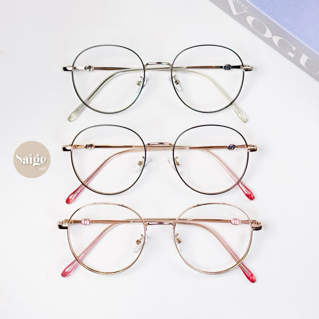 Jual SAIGE.STUFF Yoru Frame Kacamata - Frame Besi Yoru - Kacamata ...