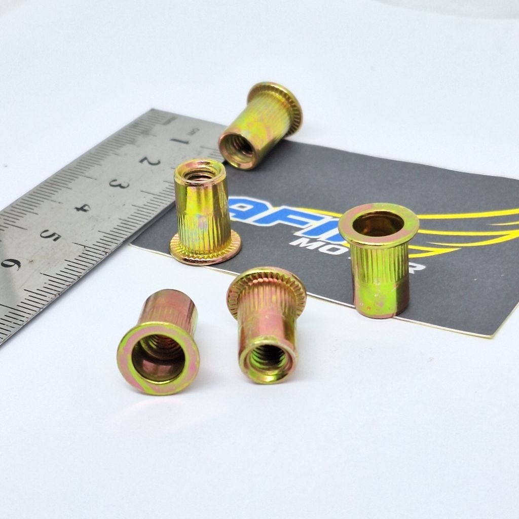 Jual Mur Rivet Ripet Rivet Nut M6 atau baut 10an | Shopee Indonesia