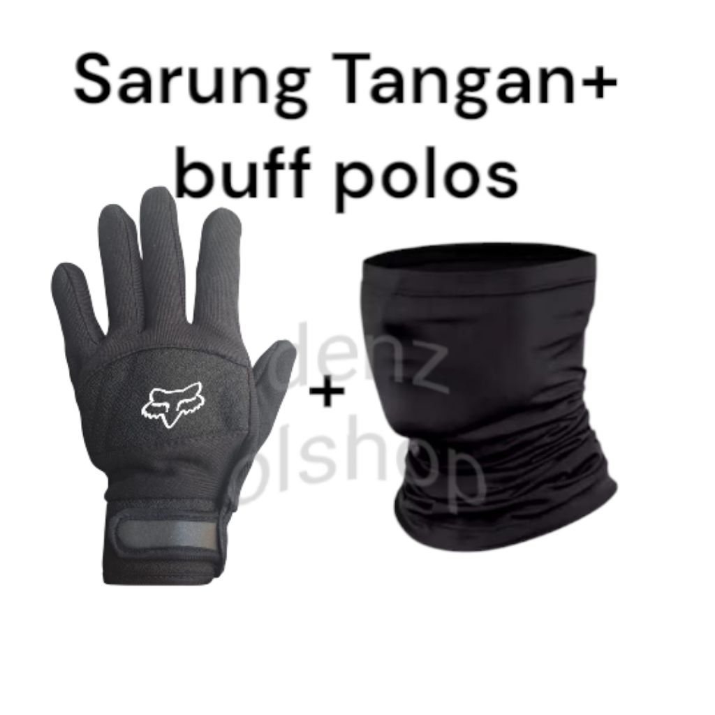 Jual Paket Motoran Terlengkap Termurah / Paket Combo Sarung Tangan ...