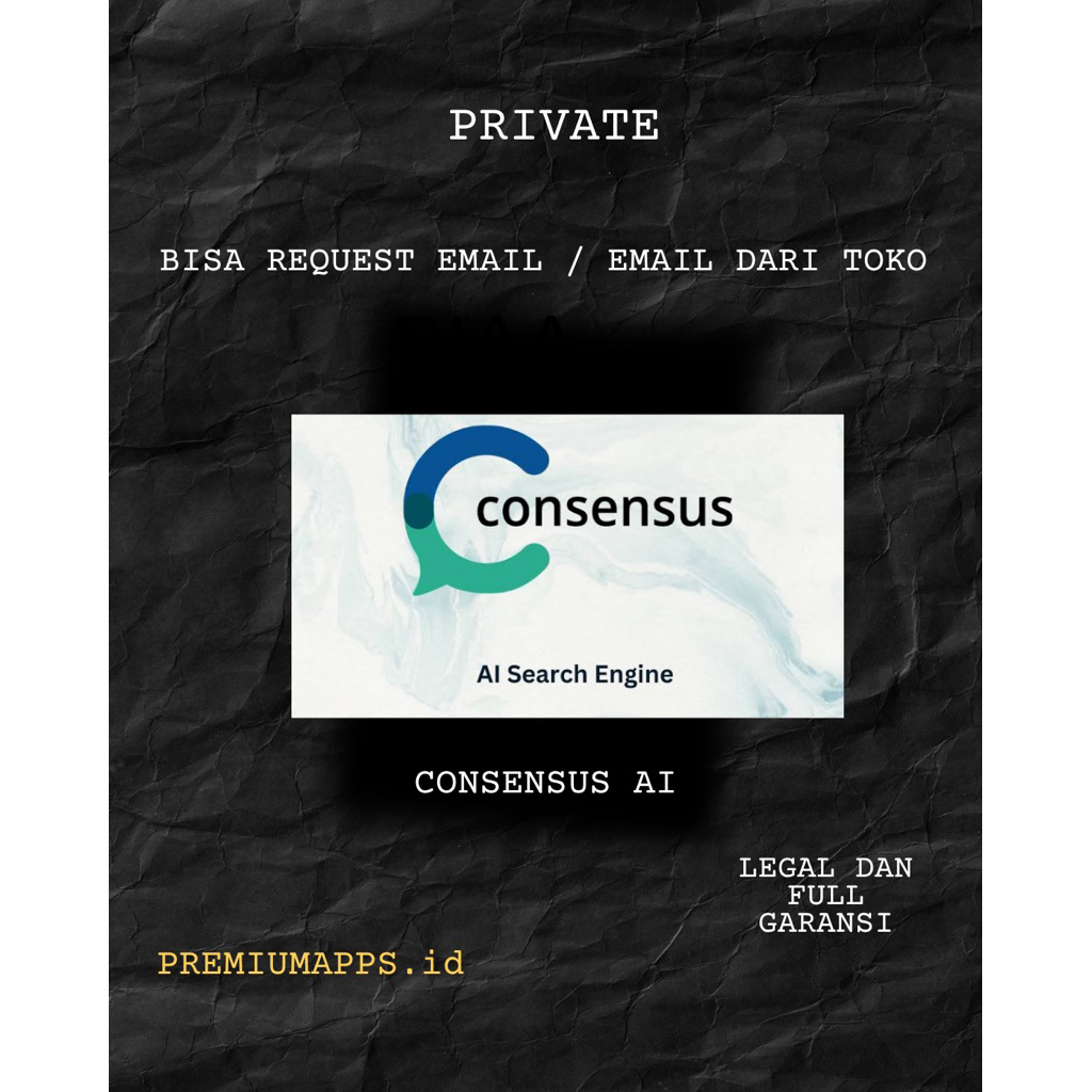Jual Consensus ai PRIVAT | Shopee Indonesia