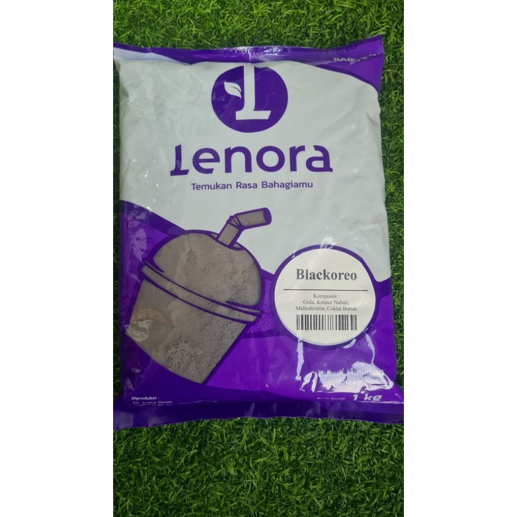 Jual Lenora Powder Blackoreo Bubuk Minuman 1kg | Shopee Indonesia
