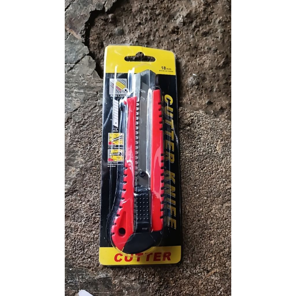 Jual Cutter Besar (Pack Blister) / Isi Cutter 0,3x18mm | Shopee Indonesia