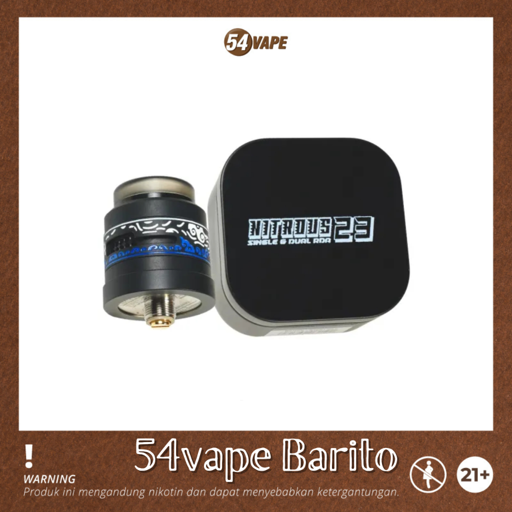 Jual Nitrous RDA 23mm By Koko Sarang | Shopee Indonesia
