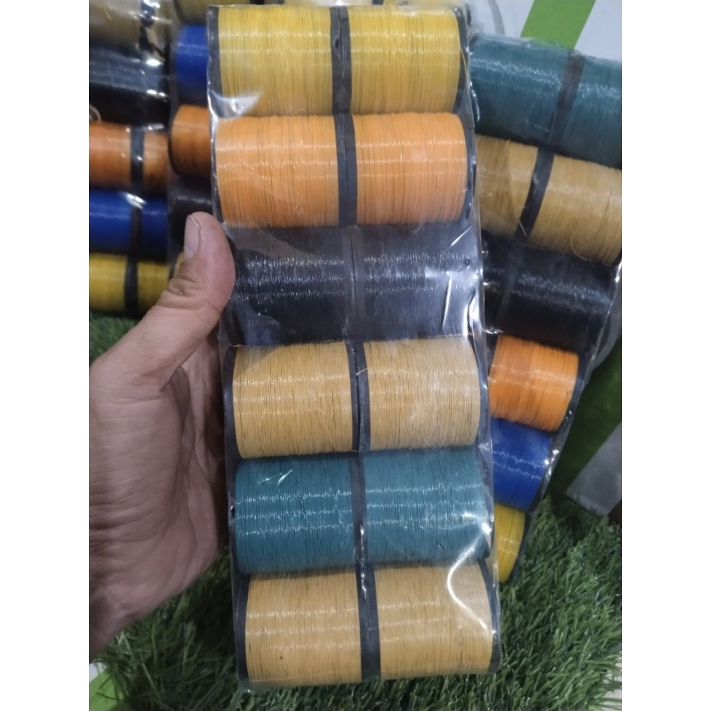 Jual Kenur Layangan 12 pcs Klos Bonit -+15m / Kenur Layangan 1 pak isi ...