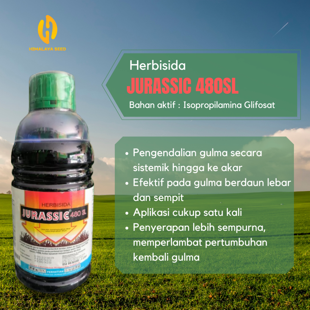 Jual Herbisida Jurassic Obat Rumput Sistemik 1L | Shopee Indonesia