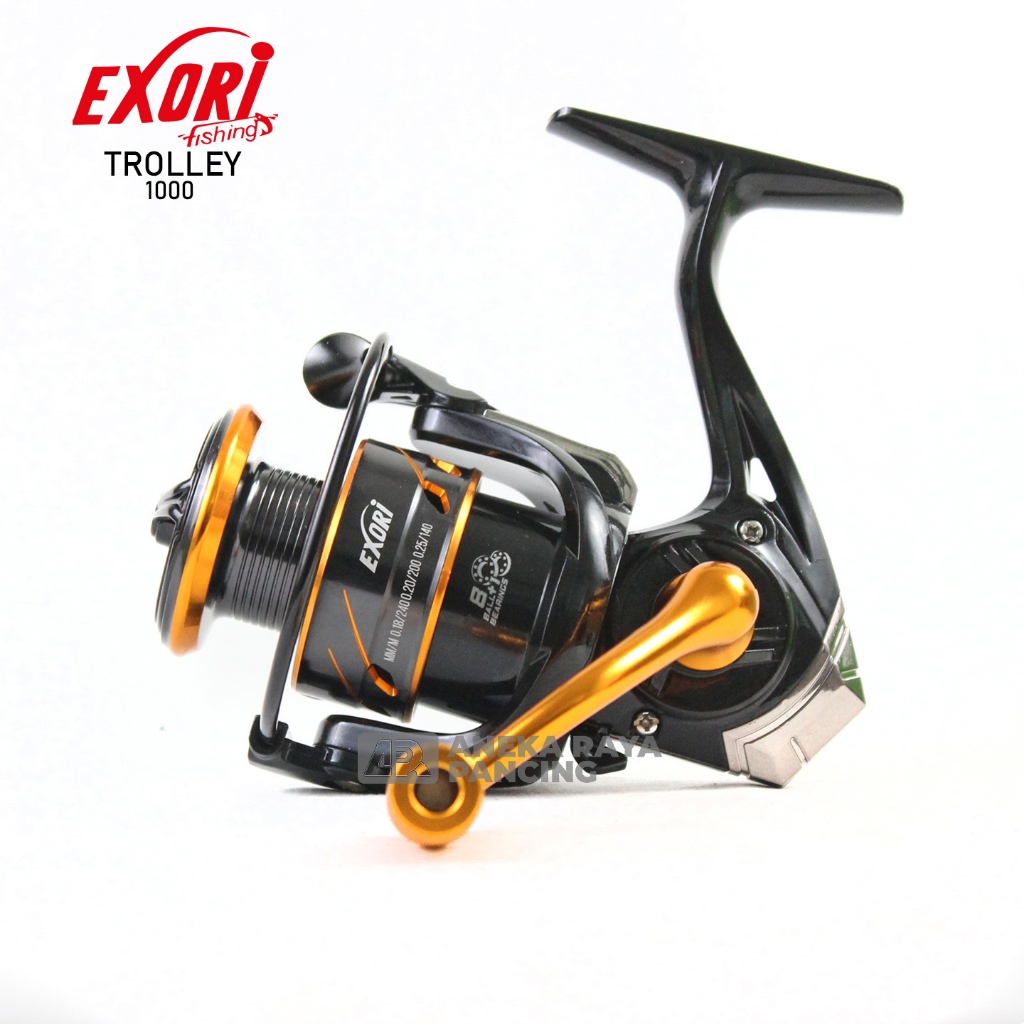 Jual REEL EXORI TROLLEY | Ril Spinning Ultralight Best Seller