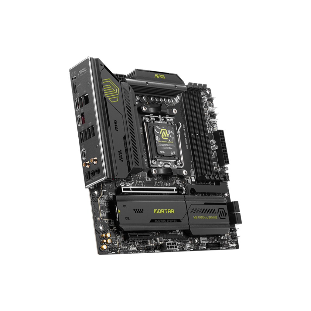 Jual Motherboard MSI MAG B850M MORTAR WIFI (AM5, AMD, B850, DDR5, USB3 ...