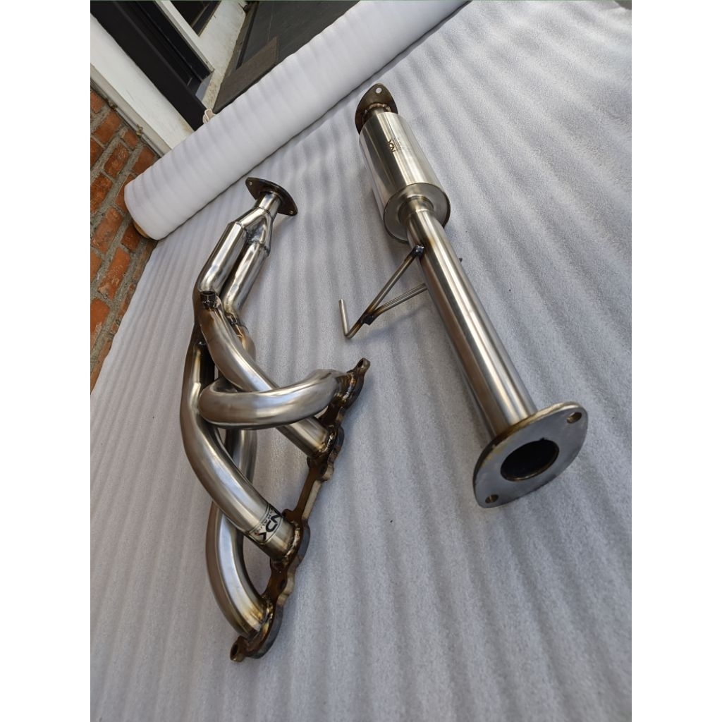 Jual Header Innova Bensin Tipe 421 Panjang dan Frontpipe Innova Bensin ...