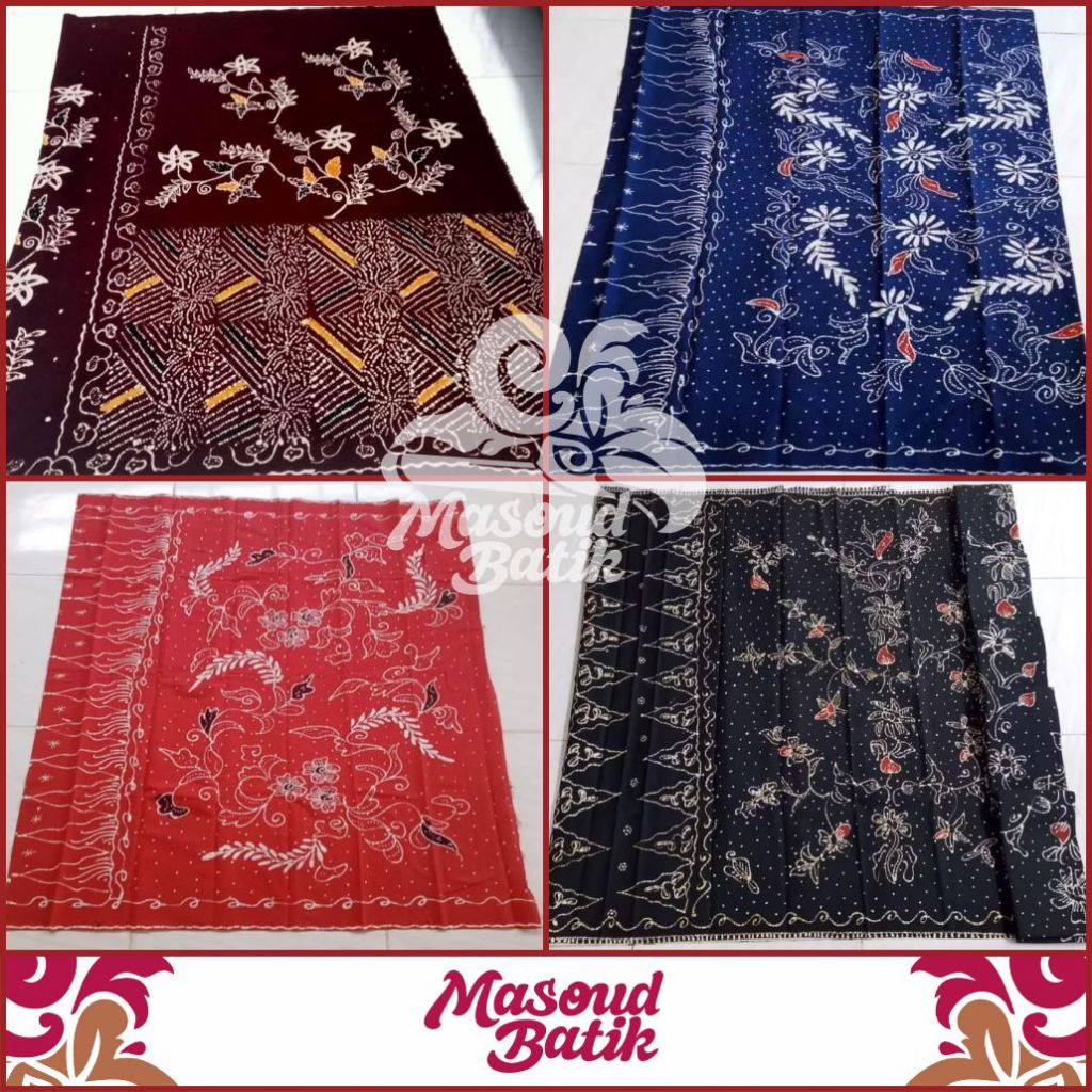 Jual Kain Batik Madura, Sarung Batik Madura Lecak Motif Mawar Bahan ...