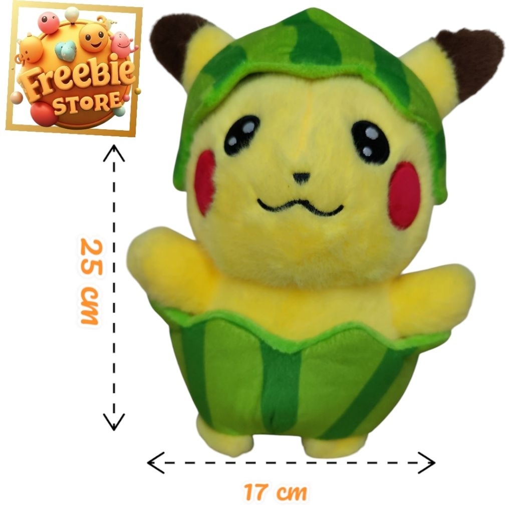 Jual Boneka Pikachu Watermelon - New | Shopee Indonesia