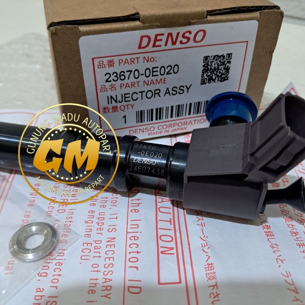 Jual NOZZLE INJECTOR HILUX REVO 2GD INNOVA REBORN 2GD 23670-0E020 23670 ...