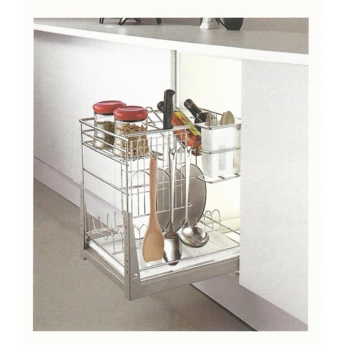 Jual Rak Piring, Sendok dan Botol 40 cm Steinless Steel Vitco XC 29024 ...