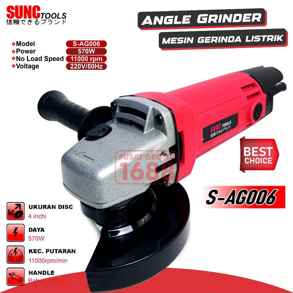 Jual Mesin Gerinda Tangan Gurinda Grinda Angle Grinder | Shopee Indonesia
