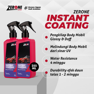 Jual Zerone Japan Instan Coating Pengkilap Body Mobil Motor Efek Daun ...