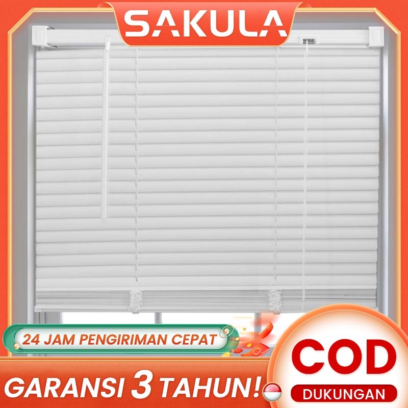 Jual Sakula 40/60/90 X180 cm Blinds Tirai Gulung / Putih Tirai penutup ...