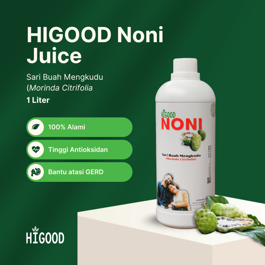 Jual HIGOOD Herbal Jus Mengkudu Hipertensi Diabetes Stabilkan Gula ...