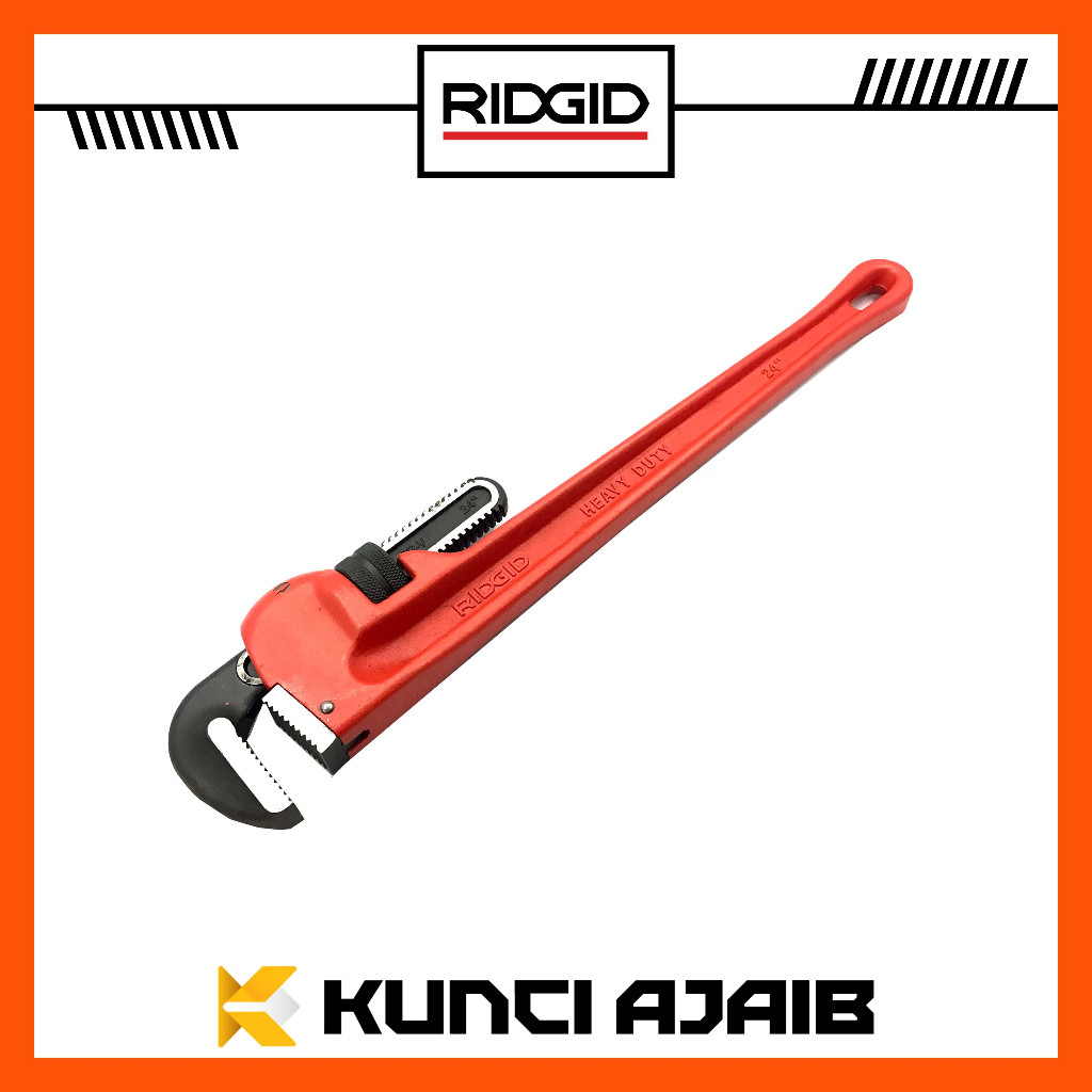 Jual RIDGID Kunci Pipa 24 Inch HEAVY DUTY - Pipe Wrench | Shopee Indonesia