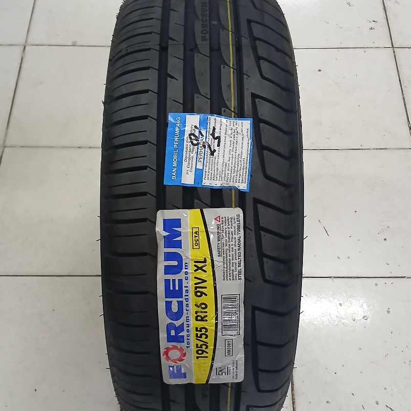 Jual Ban mobil forceum octa ukuran 195 55 R16 gratis pasang balancing ...