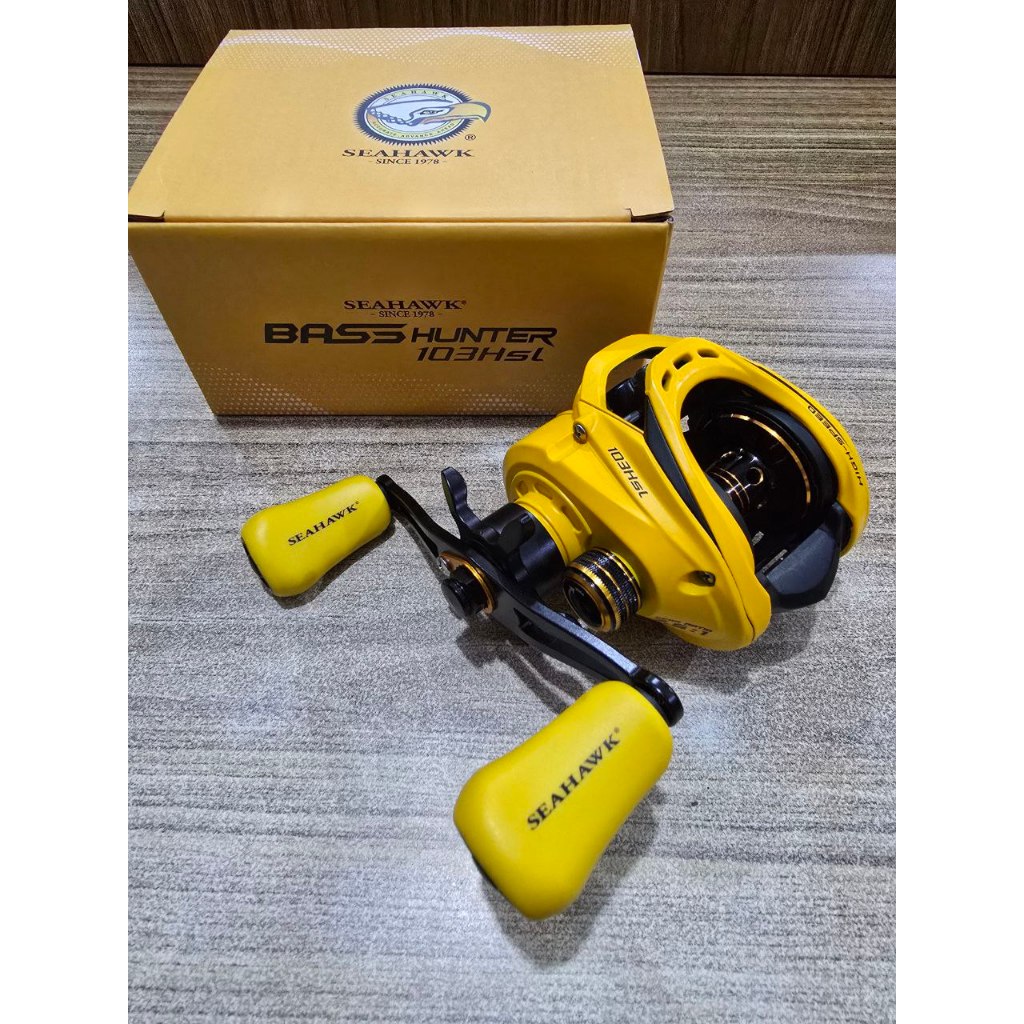 Jual Reel BC SEAHAWK BASS HUNTER 103HSL | Shopee Indonesia