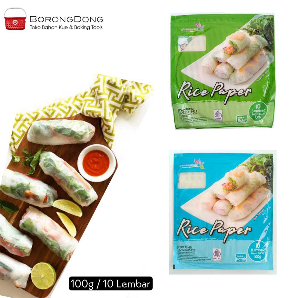 Jual Javasuperfood Rice Paper (Isi 10 - 20 Lembar) | Shopee Indonesia