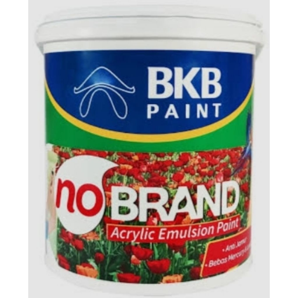 Jual Cat Tembok Rumah BKB Paint / No BRAND 5kg Warna Putih | Shopee ...