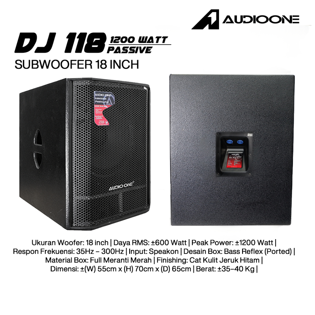 1200 Watt Jbl Dj Speakers 18 Inch Sweton 18 PT 1200 SUB 1200 Watt