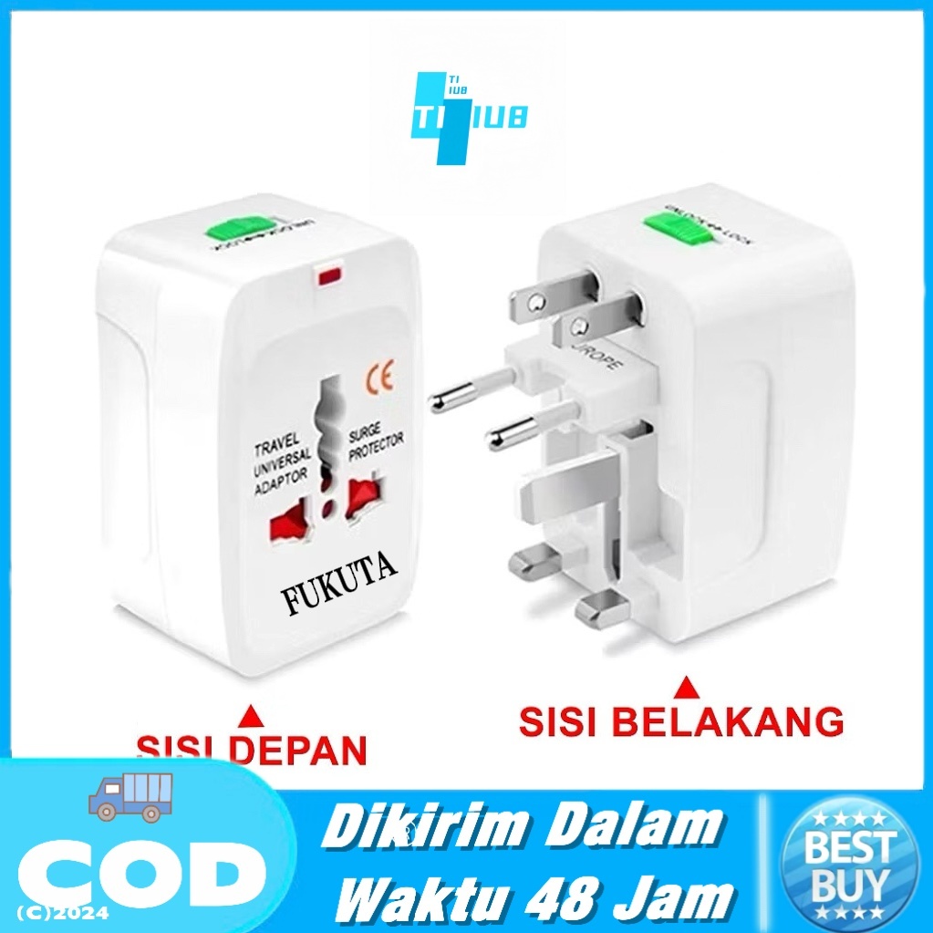 Jual FUKUTA Universal Original Travel Colokan Power Adaptor Plug ...
