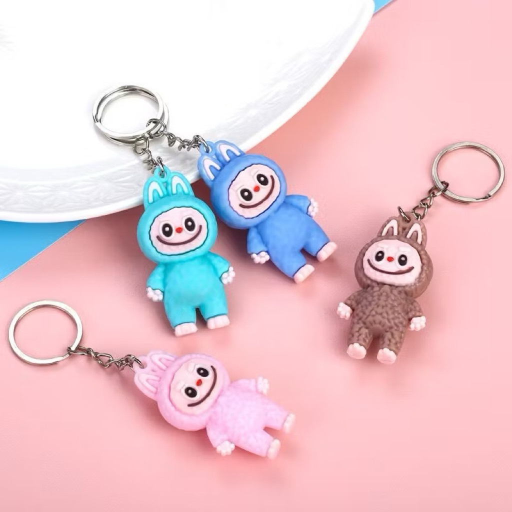 Jual MJ - labubu Gantungan kunci / gantungan tas Labubu full badan ...