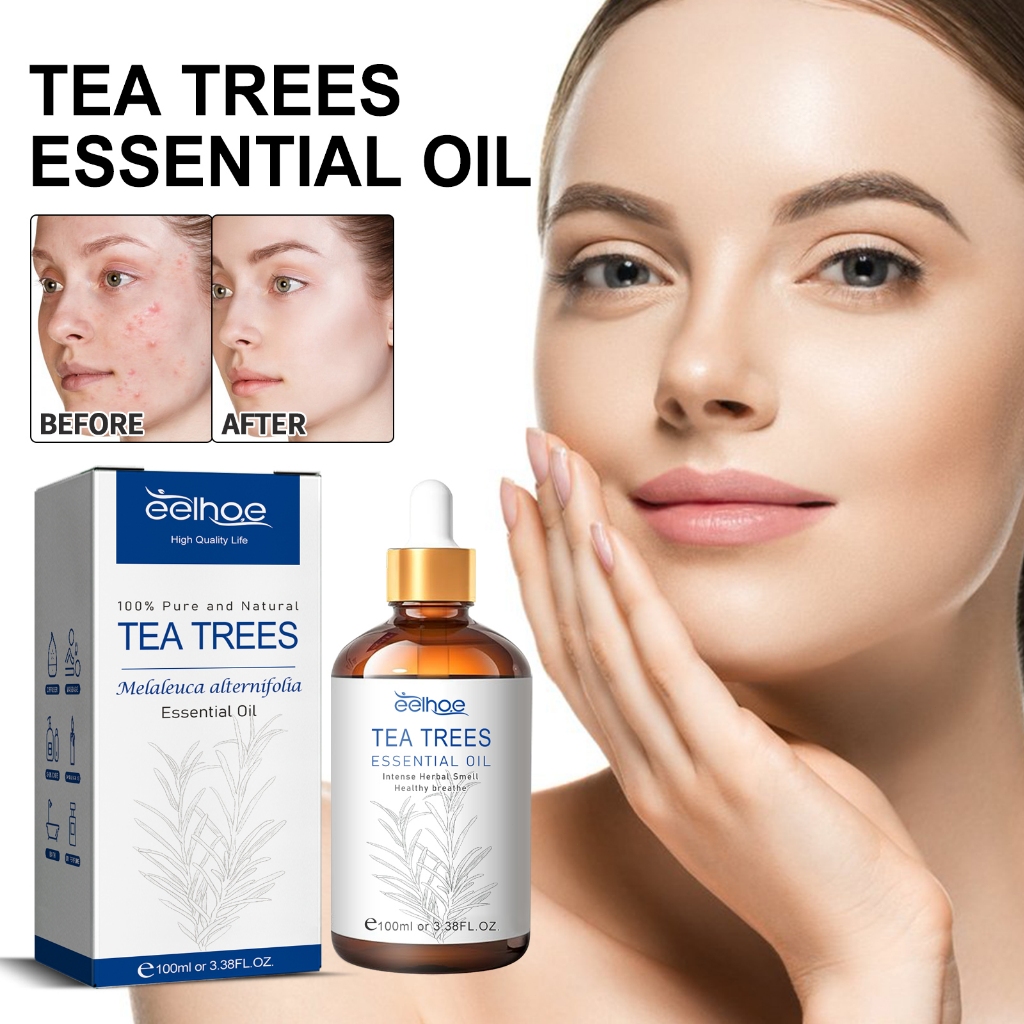 Jual EELHOE Tea Trees Essential Oil 100ml Minyak Esensial Pohon Teh ...