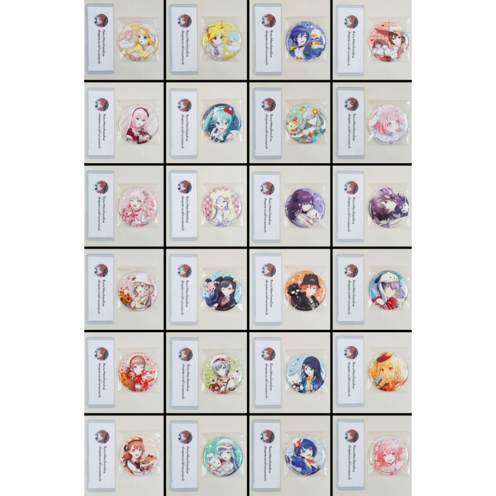Jual Project Sekai Proseka Glitter Can Badge Sanrio | Shopee Indonesia