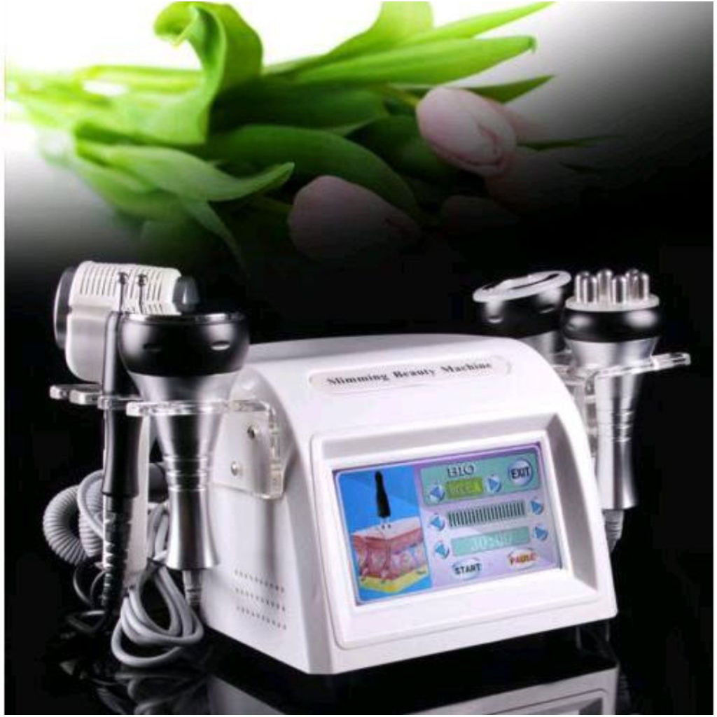 Jual 8 in1 40K Cavitation Vacuum Multipolar Tripolar RF Hot&Cold ...