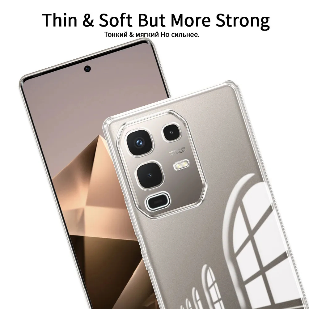 Jual Case Infinix Note 50 4G - Note 50 Pro 4G Softcase CLEAR HD CAMERA ...