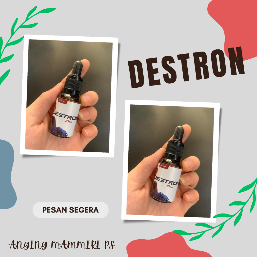 Jual DESTRON 15 ML (Untuk Ayam Sakit Kuning, Pucat Lesu Lemas) | Shopee ...