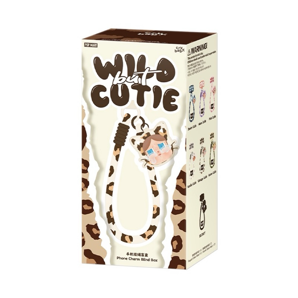 b*p様 【 シークレット】CRYBABY WildbutCutie フォンチャ CRYBABY Wild but Cutie Series-Phone Charm Blind Box - POP