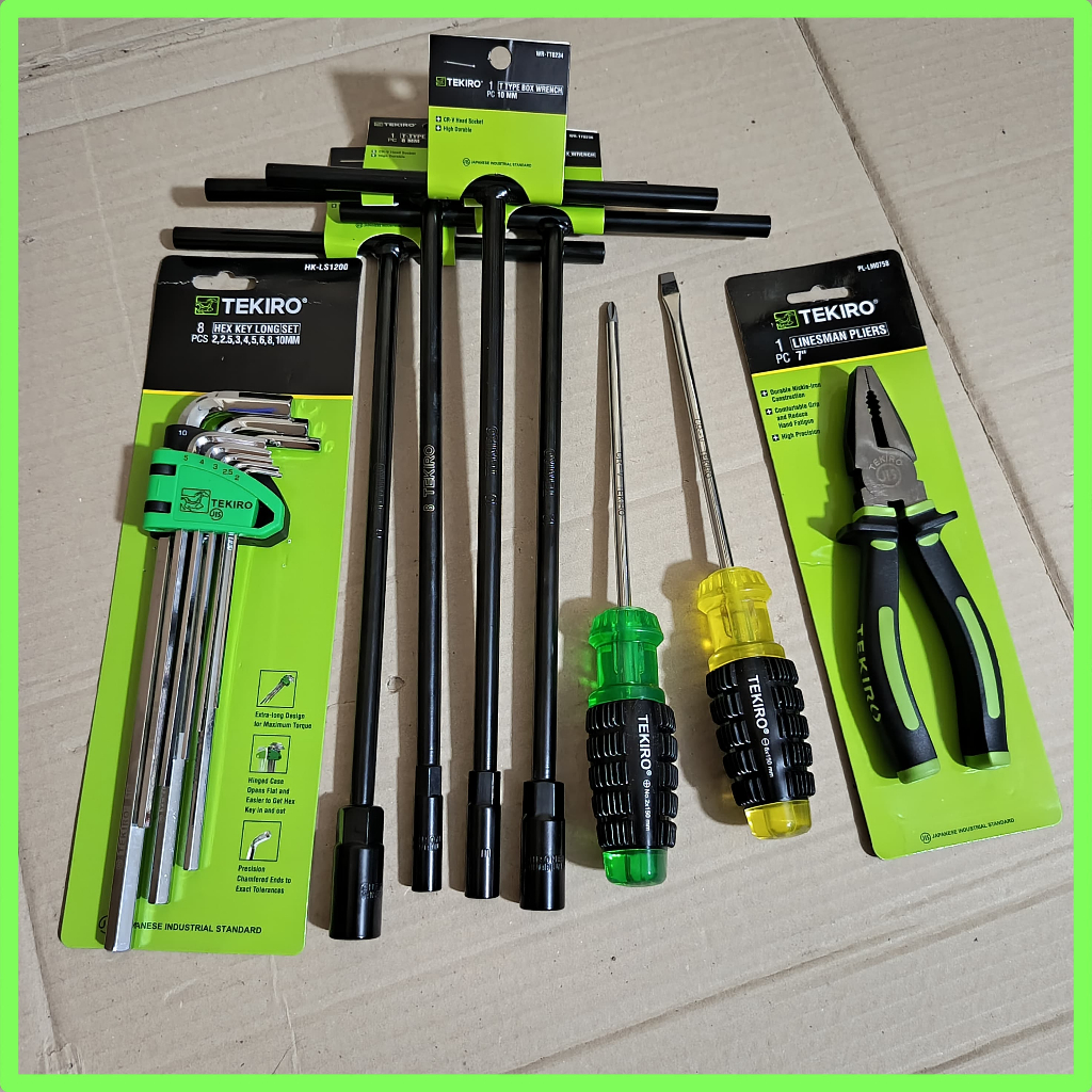 Jual Promo Paket Tools Set TEKIRO Lengkap Kunci Sok T 8-10-12-14mm ...
