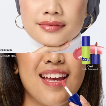 TAVI GEL TO OIL STAINING LIP GLIDE ( 4 G ) Lip Tint Glossy Oil Infused Bibir Lembab Ringan