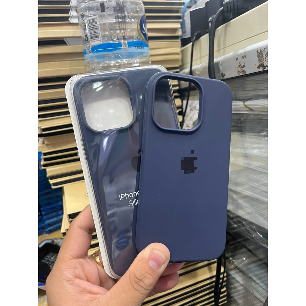 Jual WITH LOGO CASE BIRU NAVY SILICONE CASE ANTI JAMURAN ANTI KOTOR ...
