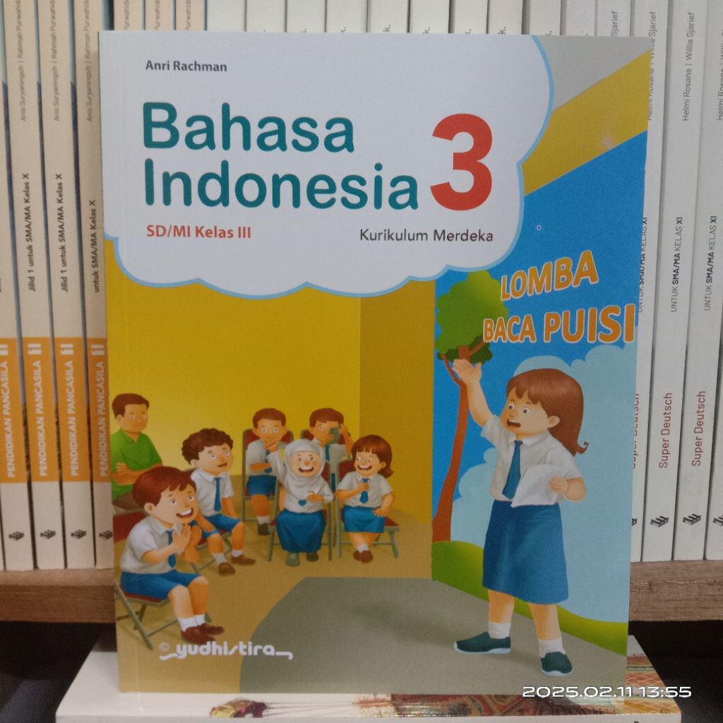 Jual Buku Bahasa Indonesia Kelas 3 SD Kurikulum Merdeka Yudhistira ...