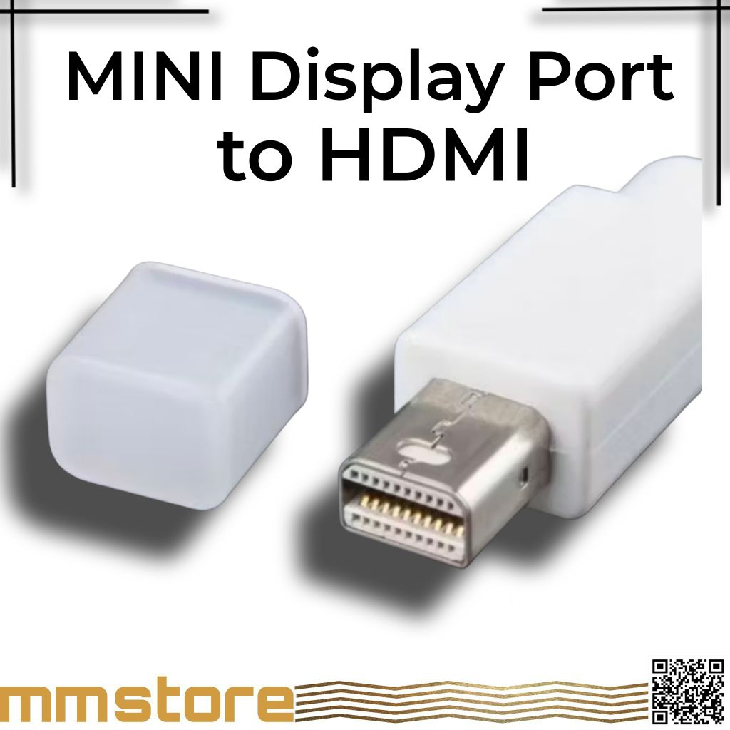 Jual Mini Display port Male to HDMI Female Nickel Plated - [ Mini DP to ...