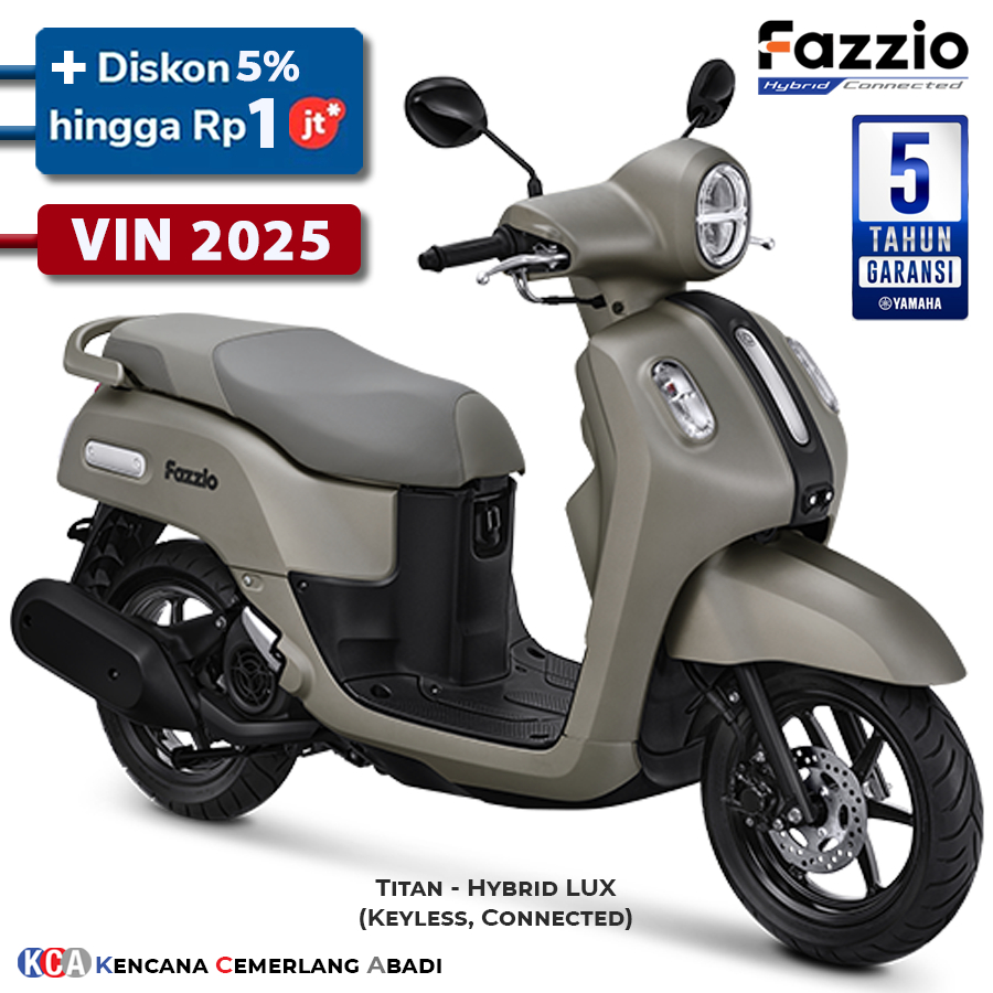 Jual Yamaha Fazzio Lux Terlengkap Harga Terbaru November 2025