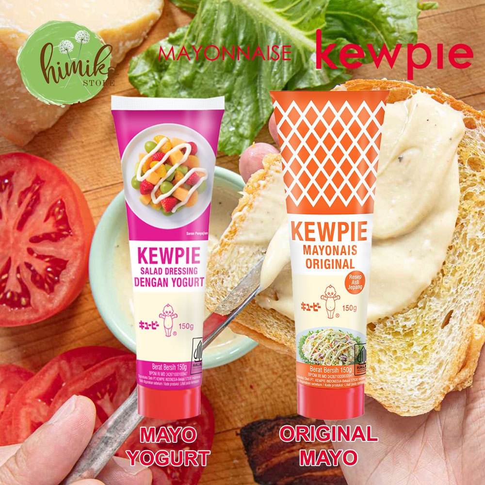 Jual Kewpie Mayonaise All Varian Rasa Kemasan Praktis 150 gr Original ...