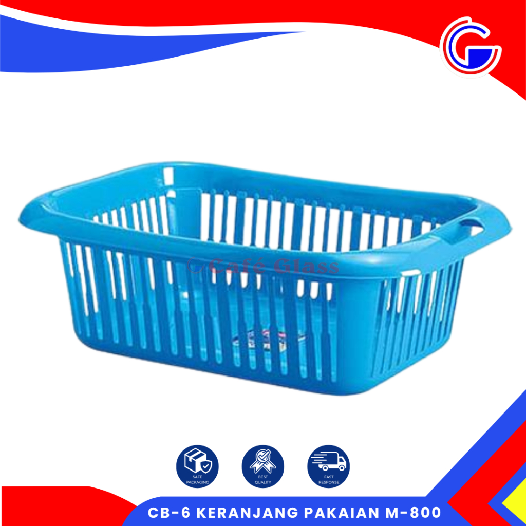 Laundry Box Large - Keranjang Laundry Besar - Keranjang Baju Plastik Lion Star - Cb-6