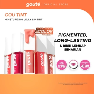 [NEW SHADE] goute Goutint Moisturizing Jelly Lip Tint | Long lasting up to 12H | Stay Hydrated up to 48H | Lightweight | Natural Bright Color with Glossy Look