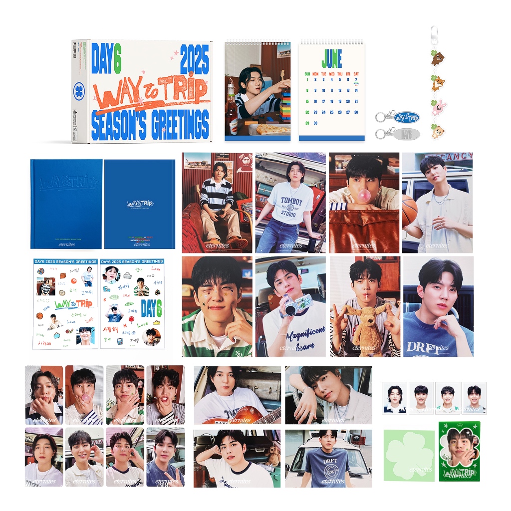Jual [ READY STOCK / OFFICIAL ] DAY6 2025 SEASON'S GREETINGS MEMBER SET ...