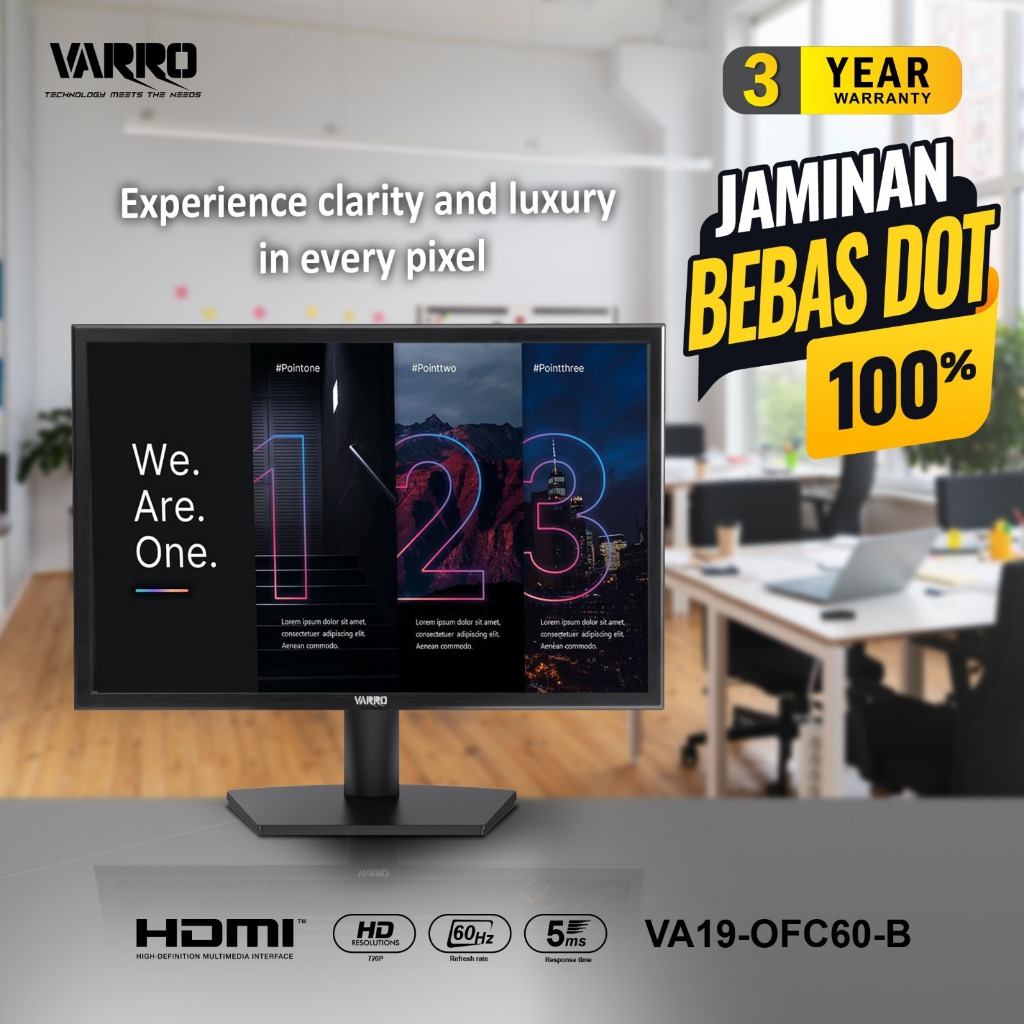 Jual LED VARRO / MONITOR VARRO 19'' GARANSI RESMI | Shopee Indonesia