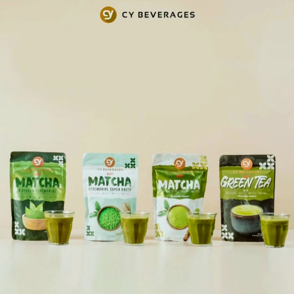 Jual CY Beverages | Japanese PURE MATCHA Series | Shopee Indonesia